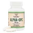 Alpha GPC Choline Brain Supplement for Acetylkolin (60 greve, 600mg serveringer) Avansert minneformula, fokus og brain support, Fokus Supplement (manufactured i USA) av Double Wood