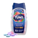 TUMS Ultra styrke Chewable Antacid tabletter for Heartburn Relief og syre indigestion Relief, Assorterte bær - 72 Count