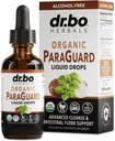 ParaGuard Cleanse flytende organisk detox - organisk intestinal vakt Formula Supplement for mennesker med svart Walnut Wormwood Clove & Oregano Tinktur - Naturlig Herbal Intestin Body Gut Cleanser 2 oz
