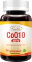Lovita CoQ10 400mg Supplementer | Easliy Absorbert Koenzym Q10 pulver | Antioksidant Co Q10 Enzyme | Støtte hjerte helse | Vegansk | 60 Kapsler