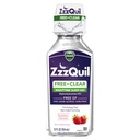 ZzzQuil, Natt søvnhjelp flytende, gratis av alkohol og kunstige dyser, 50 mg Diphenhydramine HCl, No.1 søvnhjelp merkevare, falle sove raskt, ikke-habit forming, berry flavor, 12 FL OZ