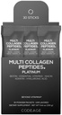 Kodeasje Multi Collagen og Biotin 10.000 mcg + vitamin C, B6 & D3, Keratin, Hyaluronsyre, Niacin, 18 Aminosyrer - Stick Packs Supplement - 5 Typer Collagen Protein - 30 pulverpakker