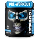 JNX spiller forbannet! Pre Workout pulver for menn og kvinner, koffein, Beta-Alanin, Kreatin, L-Citrullin, 30 serveringer, blå bringebær flavor - økt energi, styrke og fokus