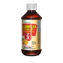 Germa B-Complex Syrup. Kosttilskudd. Bone Helse, vekst og utviklingshjelp. Sukkerfri. Orange Flavor. 8 oz