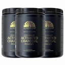 Organisk Charcoal pulver Aktivert Charcoal Naturlig, Vegansk, Organisk, GMO Gratis - Stor flaske 25 oz pulver - 3pack