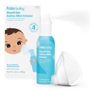 Frida Baby NoseFrida Saline Mist Nasal Inhaler, Decongestant Spray for kongesjon og allergi Relief for babyer + barn, Nasal Saline Spray, Soothes Stuffy Nese & Sore Throat, Inkluderer Maske
