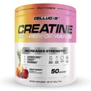 Cellucor Kreatin pulver, Fruit Punch Flavor - Øker styrke, Lean Muskelmasse og utholdenhet, Mikronisert kreatin for rask absorpsjon, 5g kreatin per servering, 50 serveringer