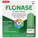 Flonase Allergy Relief Nasal Spray, 24 timer ikke Drowsy Allergy Medisin, Metered Nasal Spray - 60 Sprays