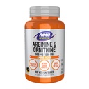 NU Sport Ernæring, Arginin & Ornithine 500/250 mg, Aminosyrer, 100 Veg Kapsler