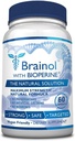 Fungavir Brainol - Målrettet Brain Support Supplement - B vitaminer, magnesium, Aminosyrer, St. John's Wort, Fosfatidyserin, Ginkgo Biloba - Vegansk-vennlig - 60 kapsler - 1 måneds forsyning