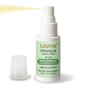 Lovita Bee Propolis Throat Spray, 18% Bioflavonoider, alkohol-fri, immunstøtte, Throat Soothing, Antioksidant, Gentle Smak, 1 fl Oz (pakke med 1)