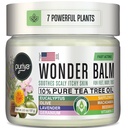 Tea Tree Oil Balm, Extra styrke, Par godt med Jock Itch Cream, Spray, Atletes Fot, Ringorm Krem for mennesker, Rash Cream, Raskt fungere for tørr, kløende hud, Plant drevet Wonder Balm