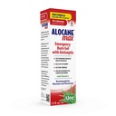 Alocane Max Emergency Burn Gel, 4% Lidocain Hydrochloride, Antiseptiske dreper 99% av Germs, maksimal styrke smerte og kløe relief, for Sunburns, Førstehjelp Burn Gel med Aloe Vera - 2,5 fl oz