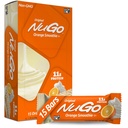 NuGo Protein Bar, Orange Smoothie, 11g Protein, Glutenfri, 15 greve