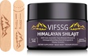 Shilajit ren Himalayan Organic, 700 Mg Shilajit Supplement, Shilajit Resin organisk, Gold Grade Nature Shilajit med 4 i-1 Kompleks for energistøtte, 30 gram, 1 pakke