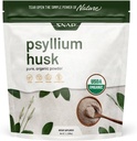 Snap Supplements Psyllium Husk USDA Organic Powder, Støtte Sunn Gut, Cleanse Digestive System, Hjelper Digestive Helse, Ikke-GMO, Rent organisk pulver, 2LB