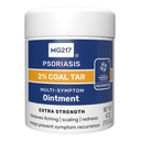 MG217 2% Coal Tar Ointment for psoriasis, Extra styrke Multi Symptom Relief, effektivt lindrer kløe, skalering, rødhet, vitamin A, D og E, 4 oz Jar