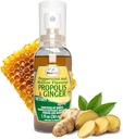 Beelife Propolis Throat Spray – Sotende Honning & Ginger Propolis - Naturlig immunstøtte & Sore Throat Relief, Antioksidanter, rik på flavonoider og artepillin C, Ingen sukker, Glutenfri - 1-Pack, 30ml