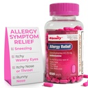 Tidlig Allergy Relief Diphenhydramine HCl 25 mg - 650 kapell - Sammenlignet med Benadryl Allergy Ultratab - Antihistamin - Allergy Medisin - Runny Nose Relief for voksne - Vannige øyne Behandling