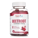 Beetroot Gummies 300mg - for sunn sirkulasjonsstøtte * -Naturlig blandet frukt Flavor Non-GMO Vegan-Beet Chews- 90 Count