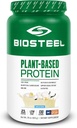 BioSteel Vegan Protein pulver - Vanilla, NSF for sport, 1,8 lbs, 22g Protein, 25 Serveringer - Plant Basert Protein pulver med brun ris, era og pumpefrø - Premium Plante Protein pulver