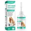 Øre Renere for hunder, hunder øreinfeksjon behandling - støtter beroligende hund yeast infeksjon, sootes kløe og inflamede ører, ør Odor, kjæledyr ørepleie supplement for små, mellomstore og store hunder - 60ml