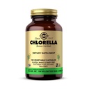 Solgar Klorella - 100 Grønnsaker Kapsler - Maksimal absorpsjon - Ikke-GMO, Vegan, Glutenfri, Kosher - 100 Serveringer