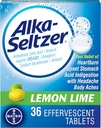 Alka-Seltzer Lemon Lime 36 Effervescent tabletter (pakke med 2)