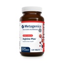 Metagenis Arginine Plus - 1,5 g L-Arginin med Metyl Folat (L-5‐MTHF) - støtter sunn blodstrøm, sirkulasjon og hjertehelse - ikke-GMO, Glutenfri, vegetarisk - 120 tabletter