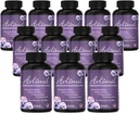 Hormon Balance & Menopause | Relief fra Mood Swings, Hot Flashes, Natt Sweats & Irritabilitet - Isoflavoner, Black Cohosh, Raspberry, Valerian, Sage, Rød Clover, Lemon Balm - 60 greve (12)