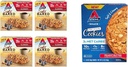 Atkins Myk Baket Energi Barer, Blåbær, 15g Protein, 2g Sukker, Utmerket kilde & Peanut Smør Protein cookies, Protein Dessert, Rik på Fiber, 3g Net Carb, 1g Sukker