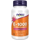 NU Mattilskudd, vitamin E-1000 IU blandede tokoferoler, antioksidant beskyttelse*, 50 Softgels