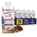 Sikre Max Protein Cafe Mocha Nutrition Shake ® 30g Protein, 1g Sukker, 4g Fiber blanding ® 12 Pack