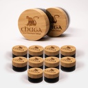 Chuga Shilajit Autentisk Himalayan Shilajit Resin | Naturlig Sourceed Grade A Shilajit | 150 Serveringer per 35 Gram Jar (pakke av 12)