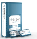timbar Protein Bars 12 Pack | Plante Basert- Energi & Nut Bars med 13g Protein | Glutenfri, Ikke-GMO, Smørfri, Sunn on-the-Go Snack & måltid erstatning (12 Pakker, Peanut Smør)