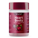 Snap Supplements Heart Beets Capsules med CoQ10, Cardiovaskulær støtte Supplement for menn og kvinner, Superfood laget med 5X mer betes, hjertehelse, sirkulasjon og kolesterol støtte, 60 kapsler