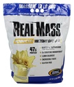 Gaspari Nutrition Real Mass: Advanced Weight Gainer, Protein og Complex Carb Blend, 50g Protein, 16g EAAs, Glutenfri, 12 lbs (Vanilla Milkshake)