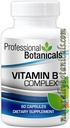Profesjonelle botaniske vitamin B-kompleks - 90 vegetariske kapsler