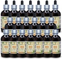 Kava Kava (Piper Methysticum) Tinktur, tørket rot flytende ekstrakt (merkenavn: HerbalTerra, stolt laget i USA) 20x4 fl.oz (20x120 ml)