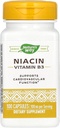 Naturens måte naturens måte niacin 100 mg, 100 greve