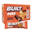 Bygget Bar, Puff Protein Bars, Peanut Smøre Puff, 17g Protein Snacks, On-The-Go Bars, Bare 150 kalorier, 6g sukker, kollagen, Glutenfri, 12 greve