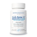 Biotikk Forskning CoQZyme 30 Milligram av emulgert koenzym Q10 CoQ10, utstyr Superoksid dismutase og katalase, to viktige antioksidanter 60 Tabs