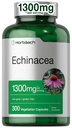 Horbäach Echinacea ekstrahere kapsler 1300 mg | 300 greve | Vegan, ikke-GMO, Glutenfri Supplement
