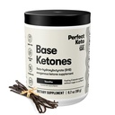 Perfekt ketoeksogene ketoner pulver, BHB salter Supplement for ketose og faste, Plus elektrolyter for hydrasjon, koffeinfri energi, keto diett, fokus og trening støtte, Vanilla, 6,7 oz