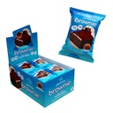 Prime Bites Protein Brownie fra Alpha Prime Supplements | Høyt protein, kollagen forsterket lav sukkerbehandling | Delicious Snack | 12 Bars per eske (Chocolate Cookie Monster)
