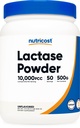 Nutricost Lactase pulver 500 gram - Ikke-GMO, Glutenfri