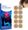 Tinnitus Patches, 10 PCer Ørelapper for Tinnitus, øresmerter Patch, hørsel Weaken, kløende øre / ikke-vevet stoff Patch (10PCS)