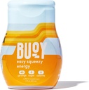 Buoy Energy Elektrolytte Drops | 40 serveringer | Koffein fra grønn te ekstrakt + L-theanine | Jitter-fri fokus | Flott for te, rister, juice, og øl | Ditt daglige Hydration & energi Supplement