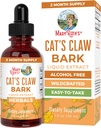 MaryRuth Organics Cat's Claw Herbal flytende  Drop 2 måneders forsyning | Unflavored Cats Claw Tinktur | Uncaria tomentosa | Ikke-GMO-prosjekt verifisert | Vegansk | Glutenfri | Sukkerfri | 1 Fl Oz