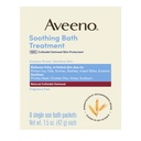 Aveeno Fragrance-fri sotende badebehandling og soak for beroligende lindring, 100% naturlig colloidal havregryn, lindrer kløende, irritert hud på grunn av eksem, 8 enkeltbruk badepakker